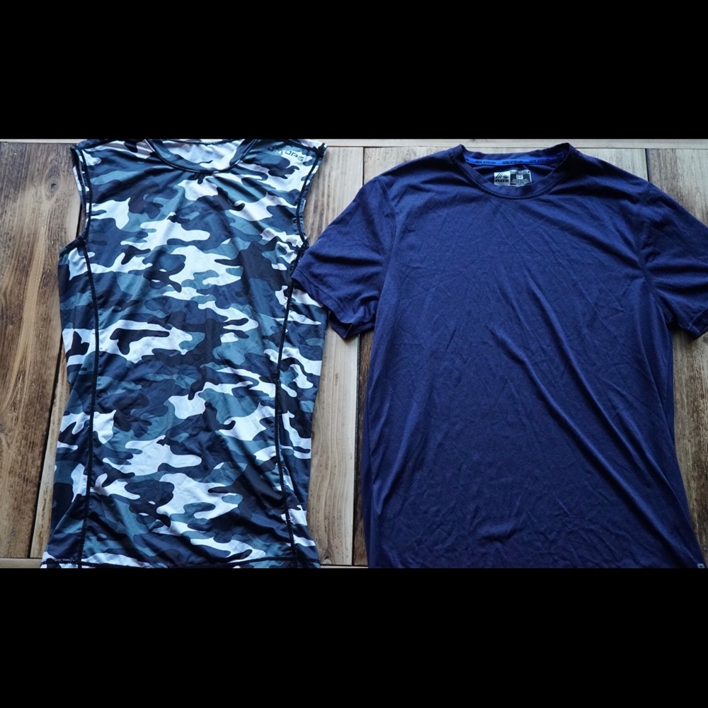 Two pack of dri-fit compression shirts for men